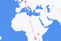 Flyrejser fra Lubumbashi, Congo-Kinshasa til Stuttgart, Tyskland