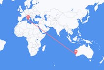 Flyg från Perth, Australien till Palermo, Italien