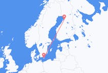 Fly fra Bornholm til Uleåborg