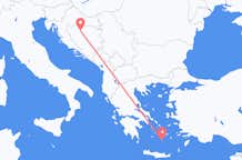 Flyg från Banja Luka till Santorini