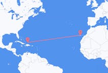 Flights from Cockburn Town, Turks & Caicos Islands to Tenerife, Spain
