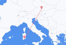 Flyreiser fra Vienna, til Cagliari