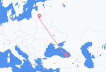 出发地 立陶宛出发地 维尔纽斯目的地 土耳其特拉布宗的航班