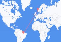 Flights from Araguaína, Brazil to Bergen, Norway