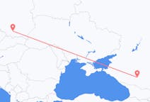Flyreiser fra Mineralnye Vody, Russland til Krakow, Polen