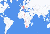 Flyreiser fra Plettenberg Bay, Sør-Afrika til Torino, Italia