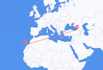 Flyreiser fra Batumi, Georgia til Ajuy, Spania