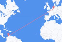 Flyreiser fra Santa Marta, Colombia til Dortmund, Tyskland