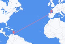 Flights from Willemstad to Santander