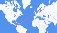 Flights from Barranquilla, Colombia to Örebro, Sweden