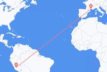 秘鲁出发地 阿亚库乔飞往秘鲁目的地 蒙彼利埃的航班