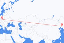 Vluchten van Shenyang, China naar Katowice, Polen