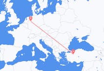 Fly fra Eskişehir til Münster