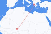Flights from Niamey to Zakynthos Island