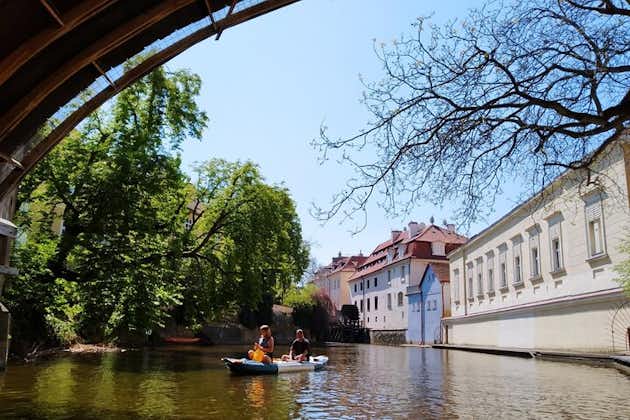 Tour in canoa di 3 ore nel centro di Praga