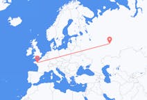 Flights from Izhevsk, Russia to Rennes, France
