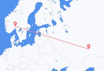 Vols de Samara, Russie pour Oslo, Norvège