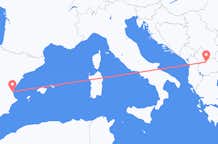 Flights from Valencia to Skopje