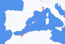 Flyrejser fra Oujda, Marokko til Nice, Frankrig