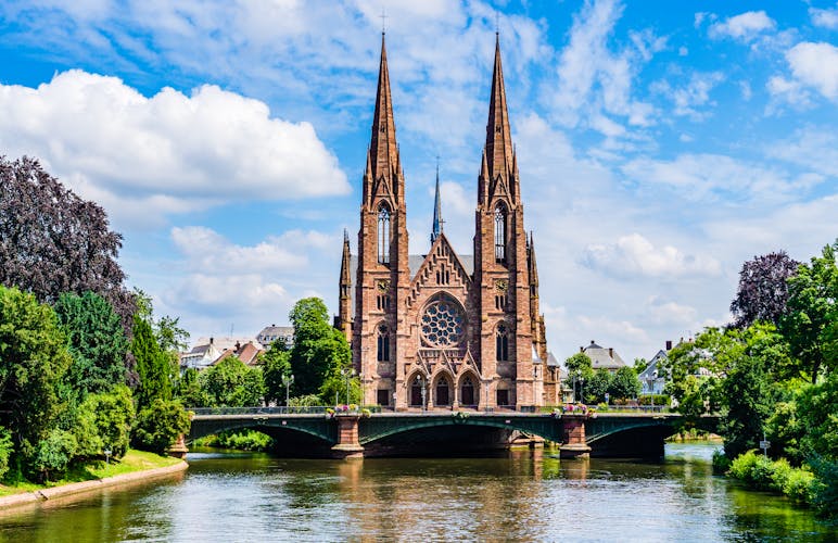 Photo of Strasbourg, France, St. Paul's Church.