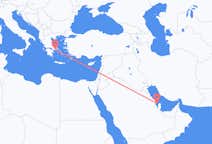 Flyrejser fra Bahrain Island, Bahrain til Athen, Grækenland