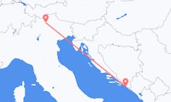Flyg från Dubrovnik, Kroatien till Bolzano, Italien