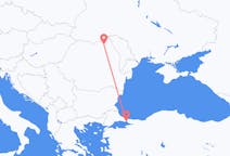 出发地 罗马尼亚出发地 蘇恰瓦目的地 土耳其伊斯坦布尔的航班