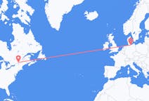 Flights from Montreal, Canada to Lubeck, Germany