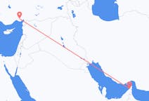 Vluchten van Ras al-Khaimah naar Adana