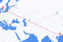 Flyrejser fra Macau, Macau til Göteborg, Sverige