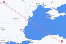 出发地 罗马尼亚克卢日纳波卡目的地 土耳其阿马西亚的航班