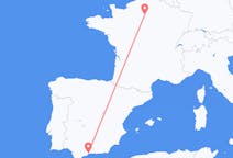 Flüge aus Málaga, Spanien nach Paris, Frankreich