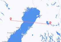 Loty z miasta Lycksele do miasta Kajaani