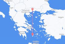 Flüge von der Stadt Plaka, Milos in die Stadt Kavala