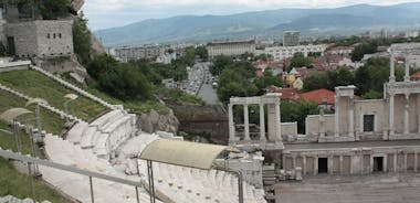 Plovdiv romerska sevärdheter självguidad