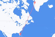 Flyg från Miami till Kangerlussuaq