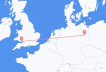 Flyreiser fra Berlin, Tyskland til Cardiff, Wales