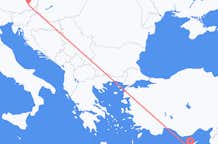 Flights from Larnaca to Graz