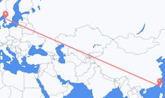 出发地 台湾出发地 臺南市目的地 瑞典哥德堡的航班