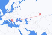 Flyg från Semej, Kazakstan till Tirana, Albanien