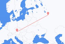 Flights from Ivanovo, Russia to Linz, Austria