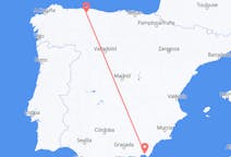 Fly fra Asturias til Almería