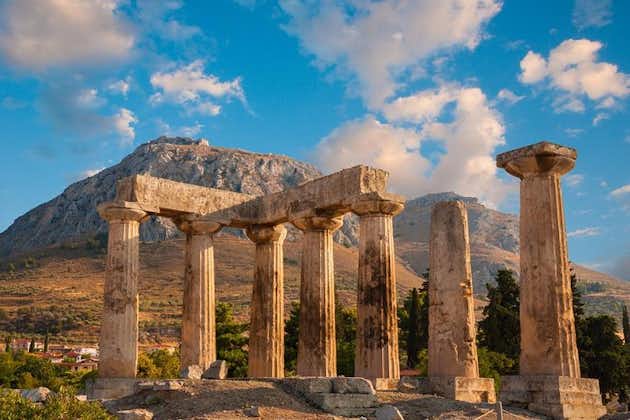 Korint halvdag privat rundtur - Korintkanalen, antik korint och Acrocorinth