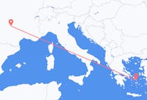 Flyrejser fra Brive-la-gaillarde til Mykonos