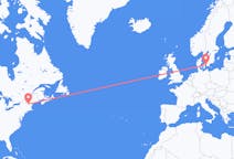 Flyreiser fra Lebanon, USA til København, Danmark