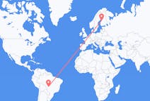 Flights from Cuiabá, Brazil to Kokkola, Finland