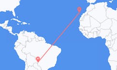 Flights from Corumbá, Brazil to Tenerife, Spain