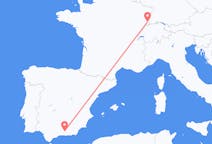 Flyrejser fra Mulhouse, Schweiz til Granada, Spanien