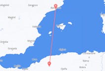 Flyrejser fra Tiaret, Algeriet til Barcelona, Spanien