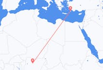 出发地 尼日利亚出发地 卡杜納目的地 希腊罗得岛的航班